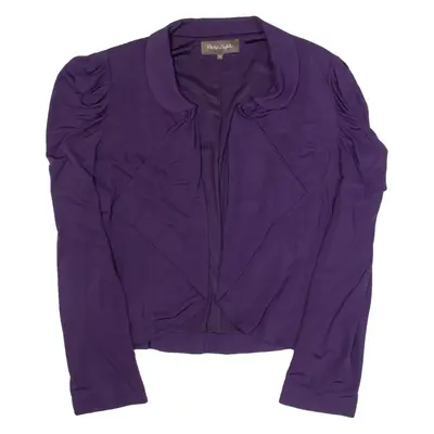 PHASE EIGHT Womens Kimono Blouse Purple Long Sleeve UK 16