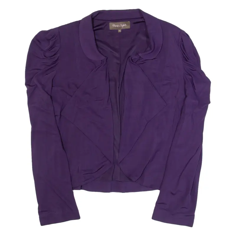 PHASE EIGHT Womens Kimono Blouse Purple Long Sleeve UK 16