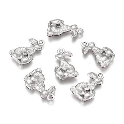 Tarnish Resistant Easter 304 Stainless Steel Pendants