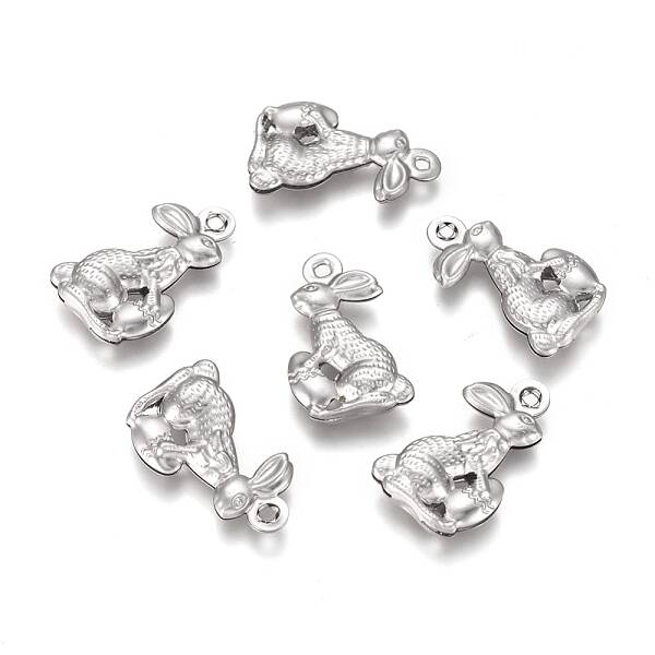 Tarnish Resistant Easter 304 Stainless Steel Pendants