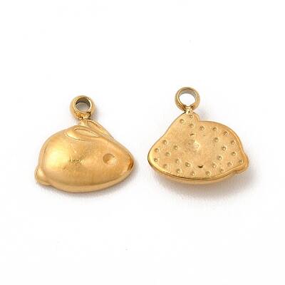 Ion Plating(IP) 304 Stainless Steel Pendant Rhinestone Settings