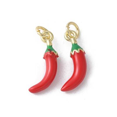 Brass Enamel Pendants