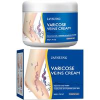Leg Repair Cream, Calf Skin Massage Topical Treatment Cream, Varicose Vein Relief Leg Repair Cream, Gentle Leg Massage Soothi...