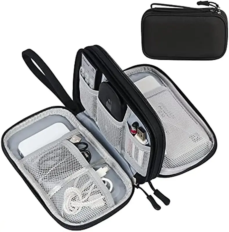 Travel Cable Organizer Pouch Electronic Accessories Waterproof  Storage Bag
