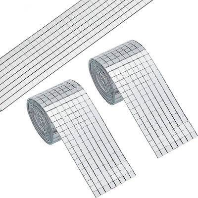 Square Glass Cabochons Rolls