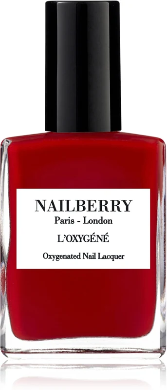 Nailberry Oxygenated red nail polish