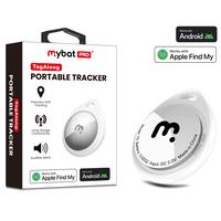 MyBat Pro Tracker for Apple Find My, Water Resistant Gps Device ,Android and Apple Supported, for Bag,Animal pets,Key F...