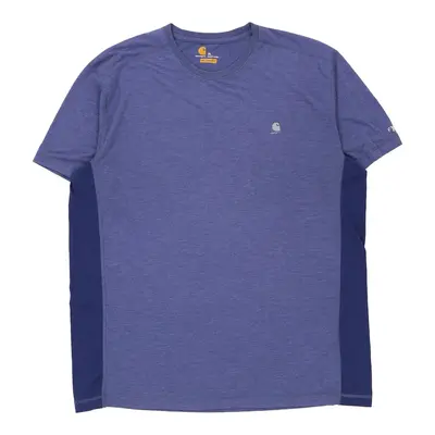 Carhartt T-Shirt - XL Blue Cotton