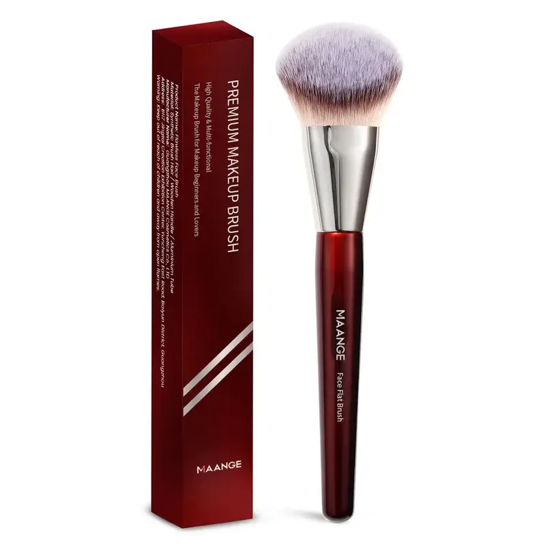 MAANGE Professional Makeup Brush, Finger Foundation Brush, Ultra-Soft Powder Brush for Daily Makeup On Face, Foundation Tool ...