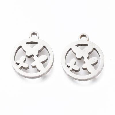 Non-Tarnish 201 Stainless Steel Charms