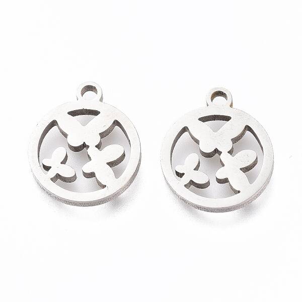 Non-Tarnish 201 Stainless Steel Charms