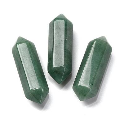 Natural Green Aventurine Double Terminated Points