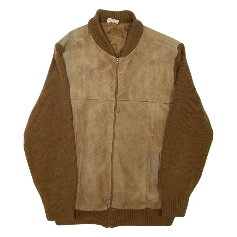 Mens Jacket Brown L
