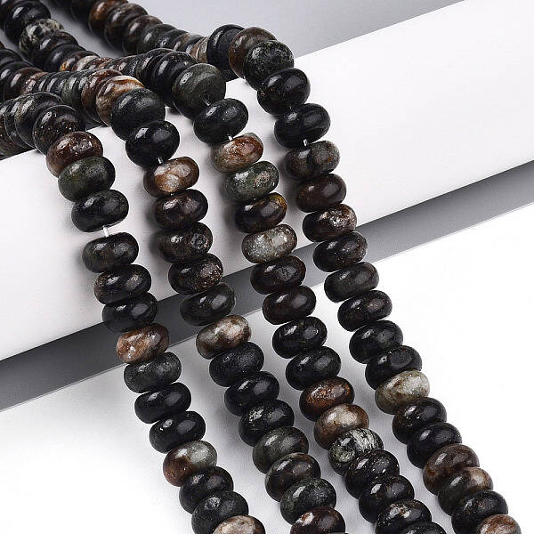 Natural Biotite Beads Strands