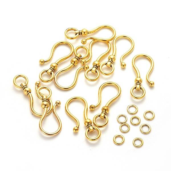 Tibetan Style S Hook Clasps
