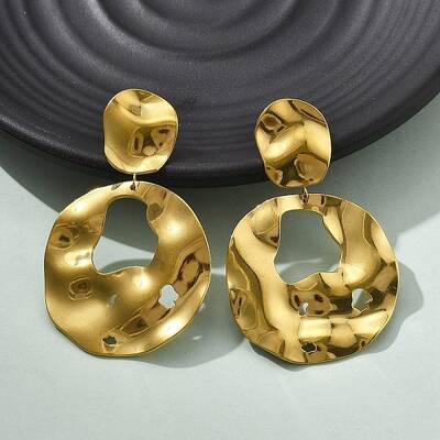 304 Stainless Steel Dangle Stud Earrings for Women