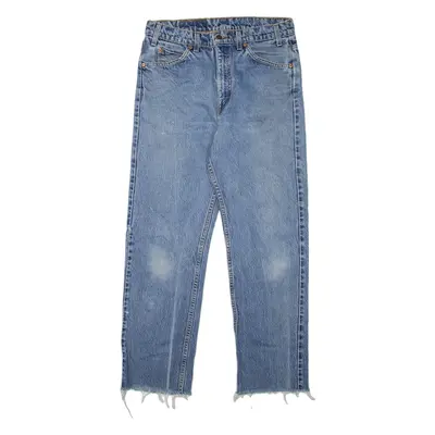 LEVI'S 505 Jeans Orange Tab Mens Blue Regular Straight 90s W30 L29