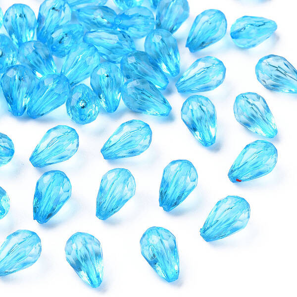 Transparent Acrylic Beads