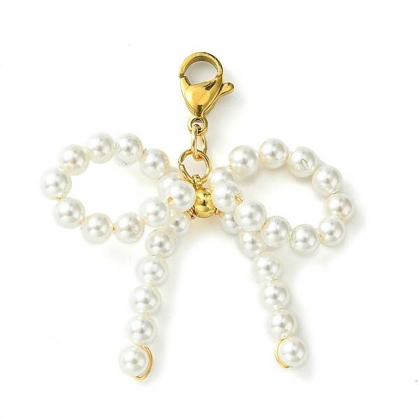 Shell Pearl Bowknot Pendant Decorations