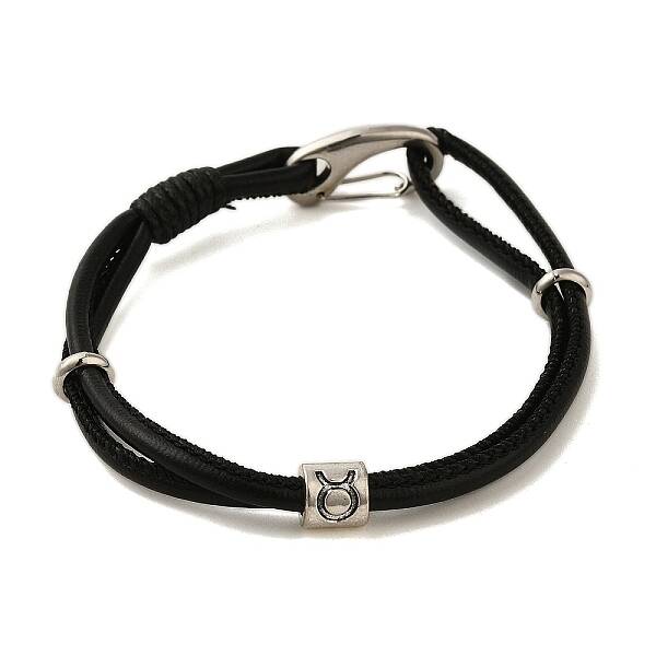 PU Leather Round Cord Multi-strand Bracelets