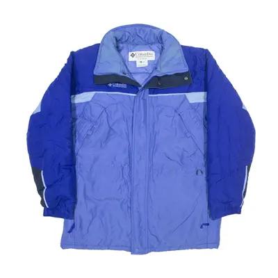 COLUMBIA Insulated Ski Jacket Blue Colourblock Boys XL
