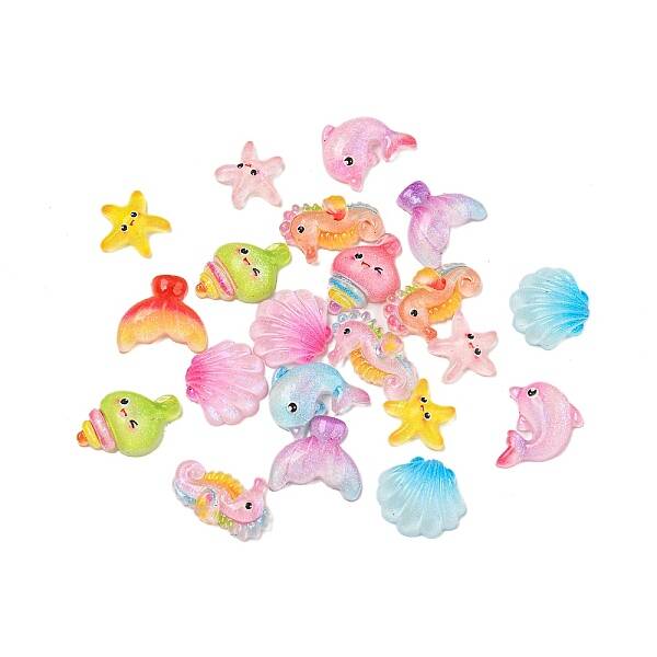 Translucent Resin Decoden Cabochons