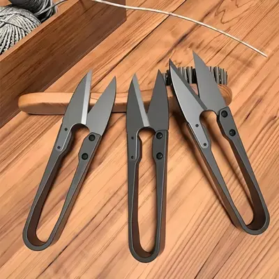 Stainless Steel Sewing Scissors, 3 Counts Portable Mini Embroidery Scissors, Sewing Tools for DIY Quilting & Home Use