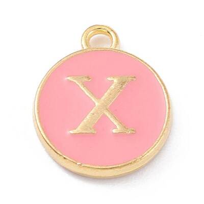 Golden Plated Alloy Enamel Charms