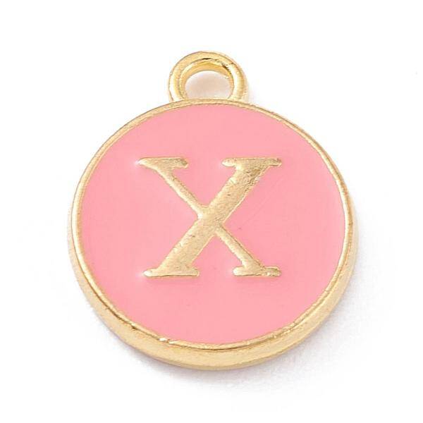 Golden Plated Alloy Enamel Charms