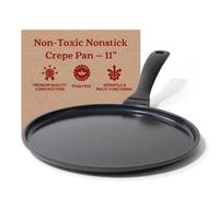 Alva Energy Ceramic Nonstick Crepe Pan, Griddle Skillet, Lead & Cadmium Free, Induction, Non Toxic Cookware, Easy-to-Clean, 9...
