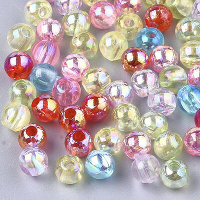 Transparent Plastic Beads