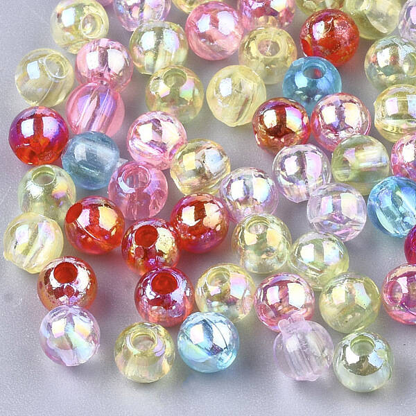 Transparent Plastic Beads