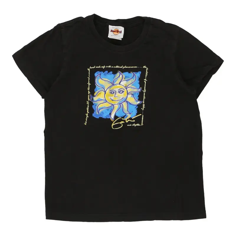 Age 9 St Louis Hard Rock Cafe T-Shirt - Medium Black Cotton