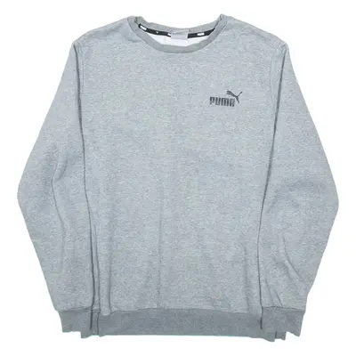 PUMA Mens Sweatshirt Grey M