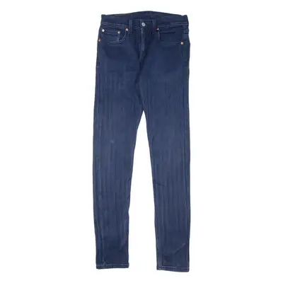 LEVI'S 512 Jeans Mens Blue Slim Tapered W28 L32