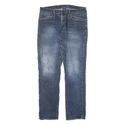 US POLO ASSN Mens Jeans Blue Regular Straight W36 L34