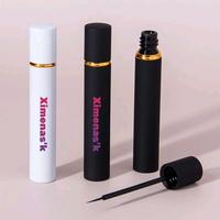Lashes Secured Water-Based Eyelash Adhesive with Brush Applicator, Long Lasting & Sweat Proof, Black & Clear Colors, Latex & ...