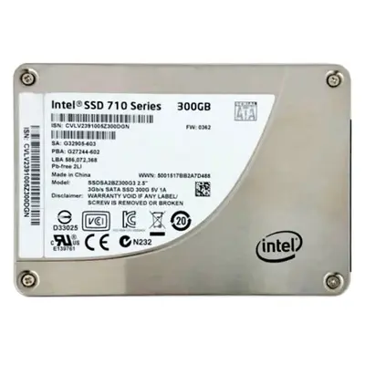 Intel SSDSA2BZ300G3 | 710 300GB Multi-Level Cell SATA 3Gb/s 2.5-Inch Solid State Drive