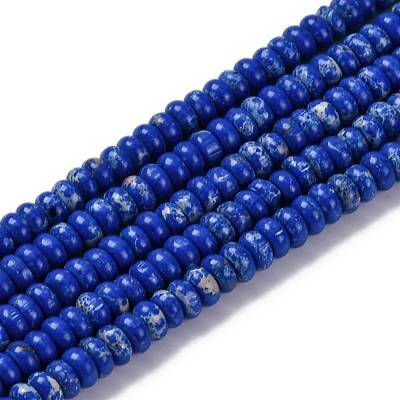 Synthetic Imperial Jasper Dyed Beads Strands
