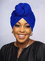 Women's Elegant Solid Color Flower Decor Twists Turban Hat, Casual Trendy Head Wrap, Fashionable Clothes Accessories for Dail...