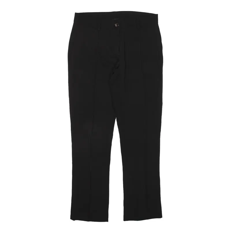 Trousers Black Slim Straight Womens W28 L28