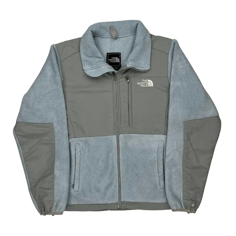The North Face Fleece Jacket - Small Blue Polyester