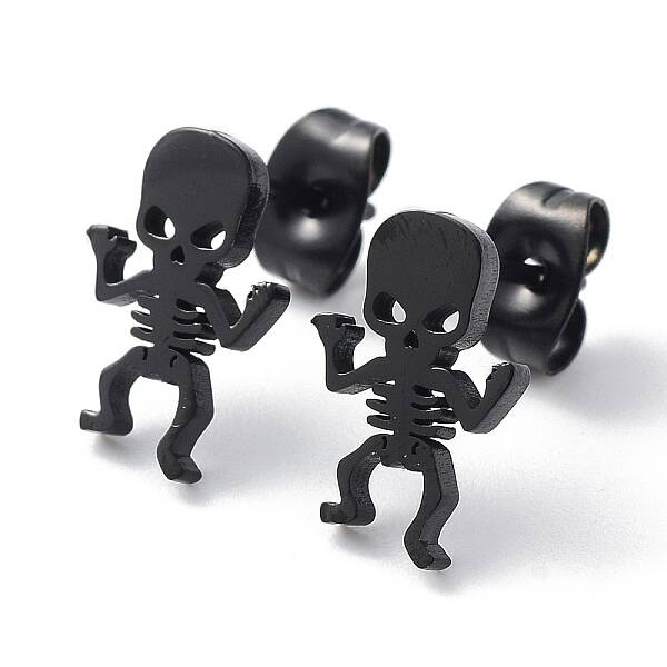 304 Stainless Steel Stud Earrings