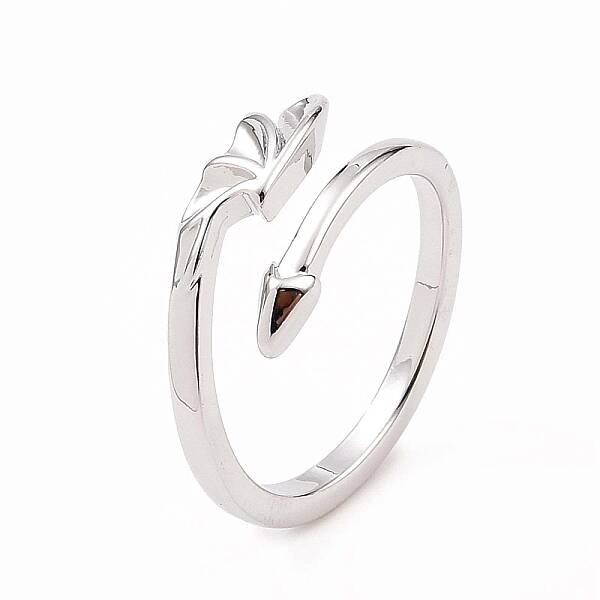 Brass Dragon Wings Cuff Ring for Women