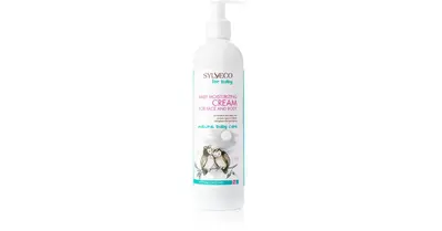 Cream for face and body care Sylveco for children - hypoallergenic, fragrance-free 300 ml