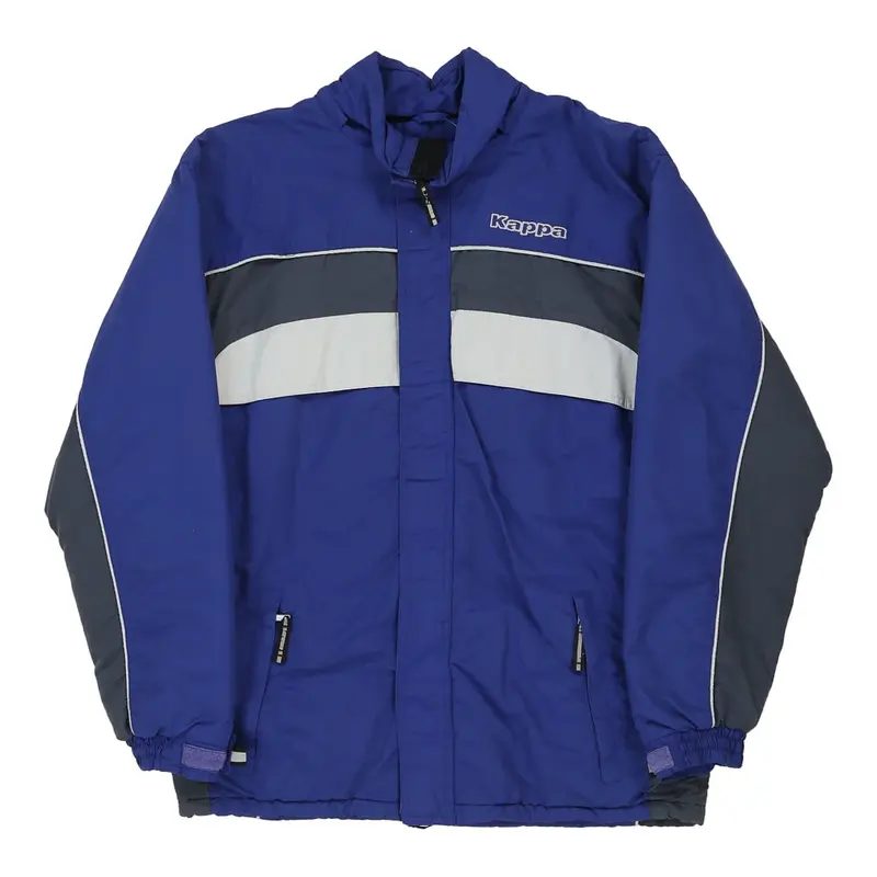 Age 13-14 Kappa Jacket - 3XL Blue Polyester