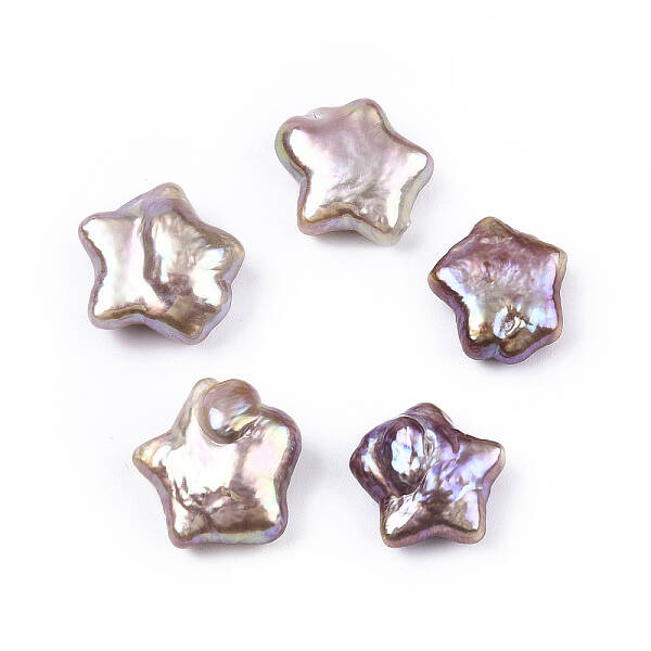 Natural Baroque Keshi Pearl Beads