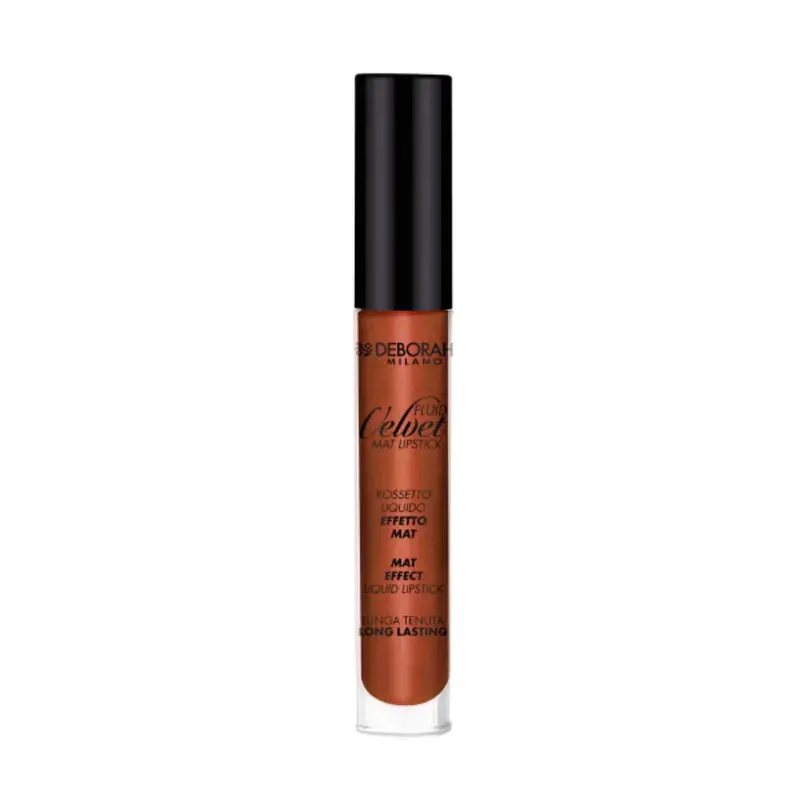 Deborah velvet fluid matte liquid lipstick 53 brown 45 g