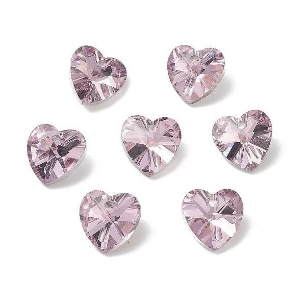 Faceted Glass Charms
