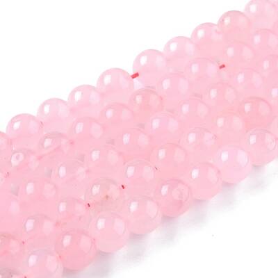 Natural White Jade Beads